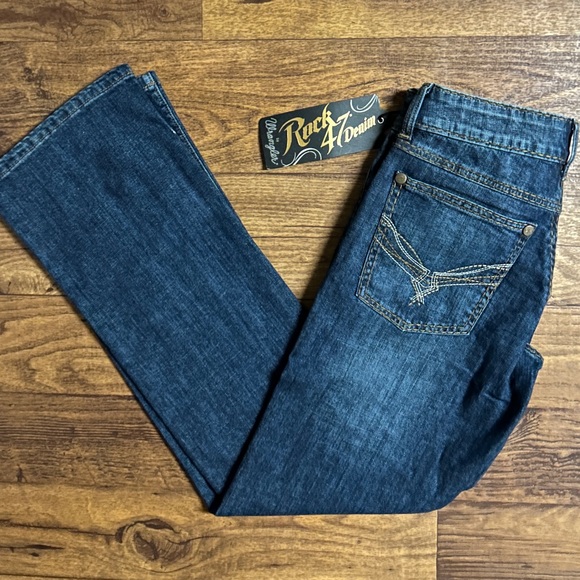 Wrangler • Men’s • Rock 47 • Slim/Straight • Blue • Denim • 29/34 • Jeans • New - Picture 4 of 16
